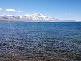 11 Lake Manasarovar With Gurla Mandhata From Seralung Gompa